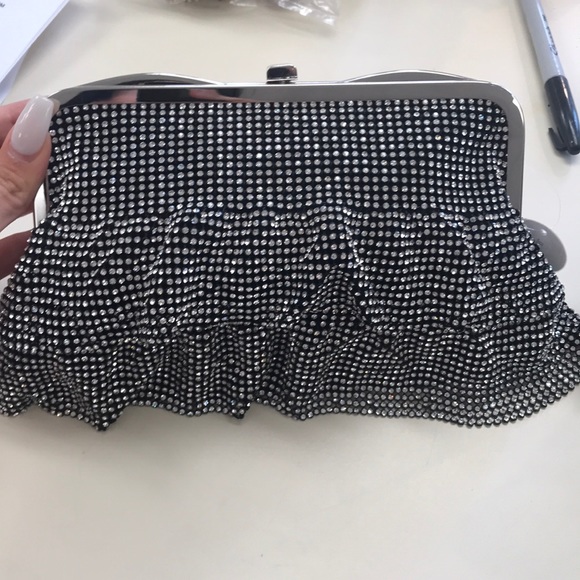 Gold & Black/Silver Purse, NWT - Picture 3 of 3